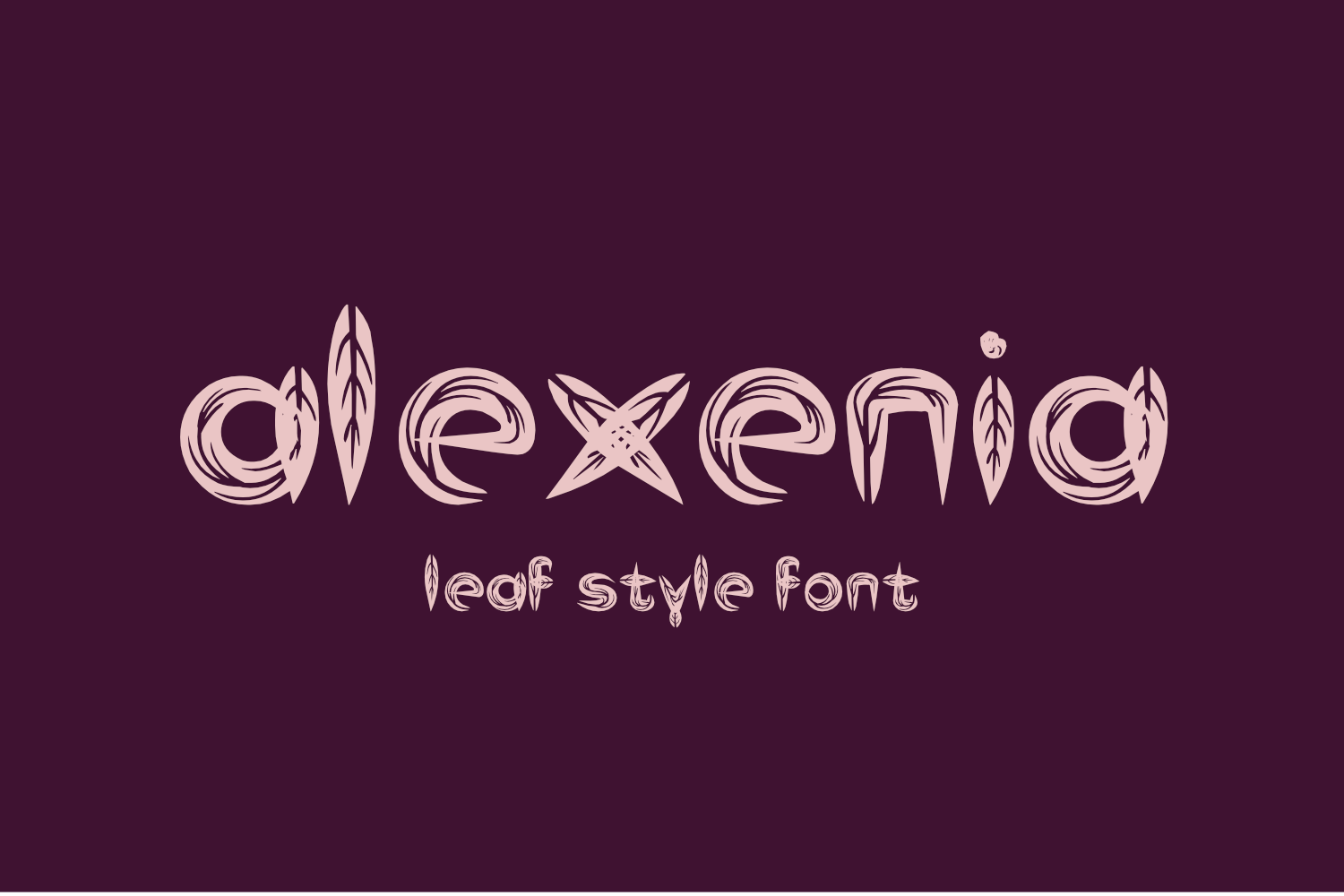 Alexenia Display Font