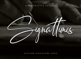 Signattimes Handwritten Font