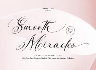 Smooth Miracles Calligraphy Font