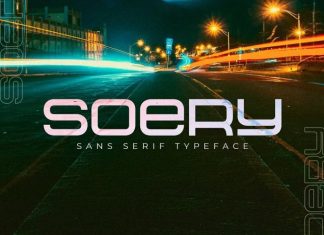 Soery Display Font
