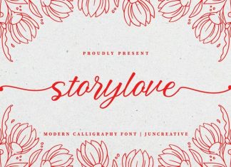 Storylove Calligraphy Font