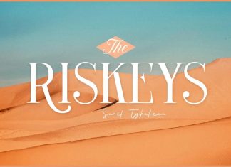 The Riskeys Serif Font
