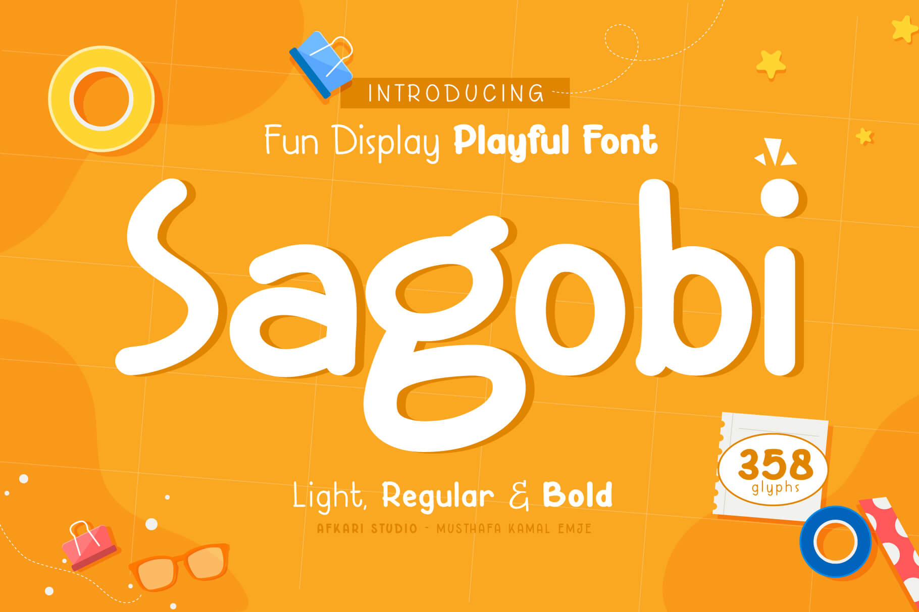 Sagobi Display Font
