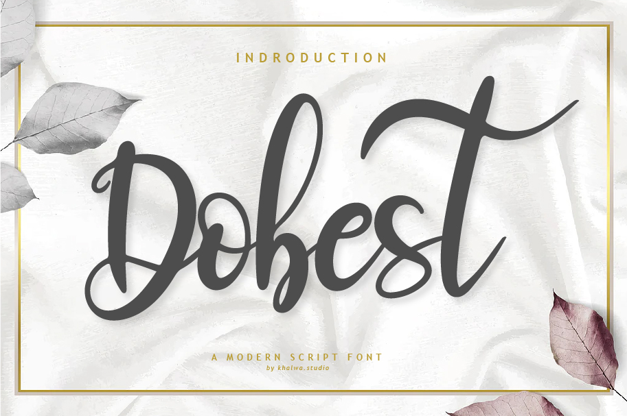 Dobest Script Font