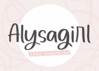 Alysagirl Script Font