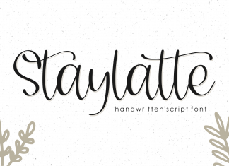 Staylatte Script Font