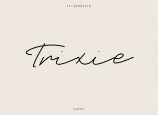 Trixie Handwritten Font