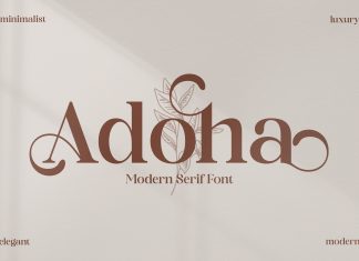Adoha Serif Font