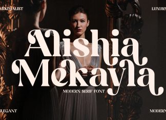 Alishia Mekayla Serif Font