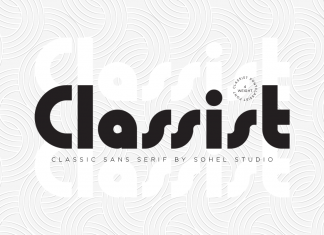 Classist Display Font