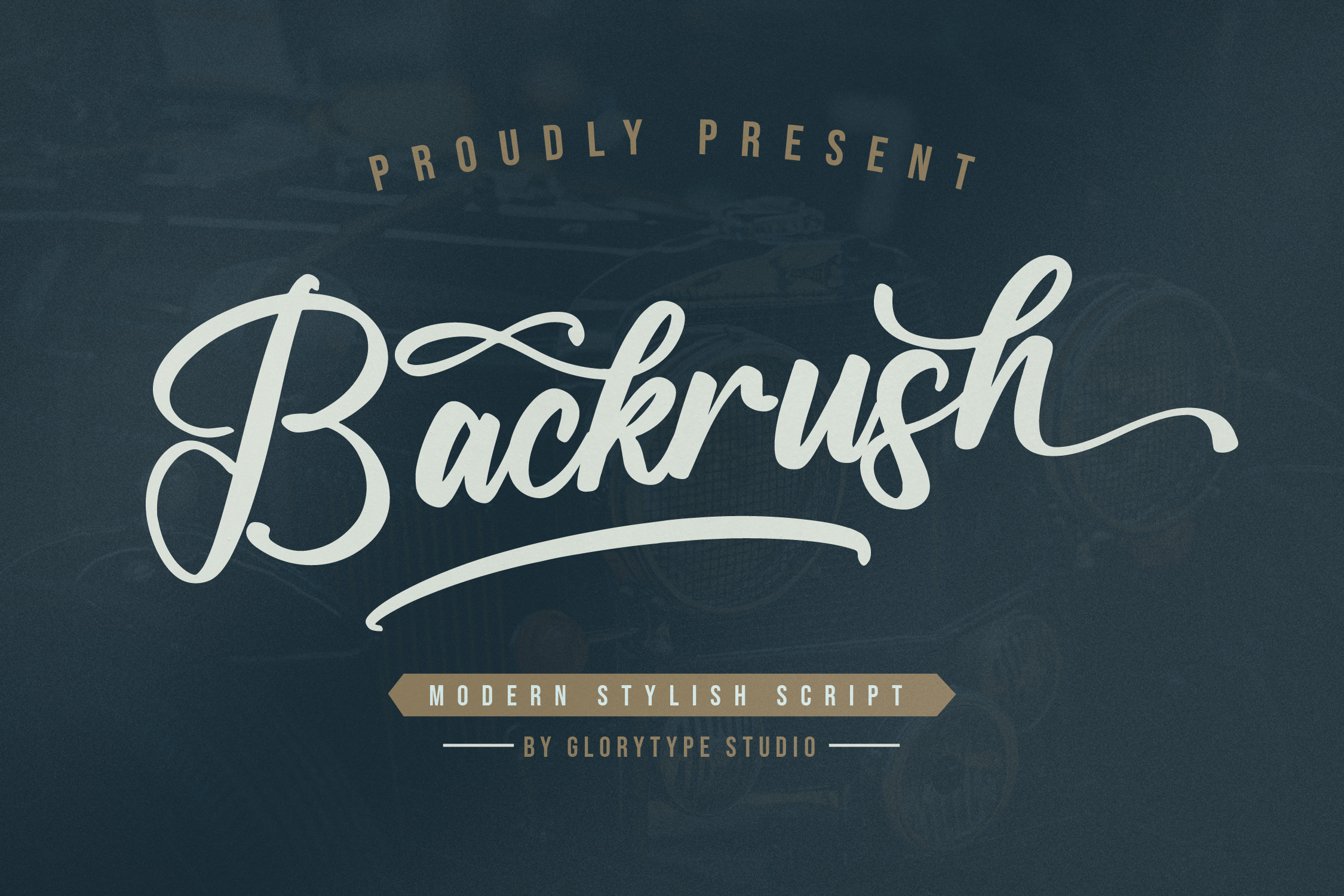 Backrush Script Font