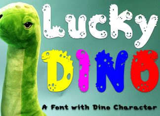 Lucky Dino Display Font