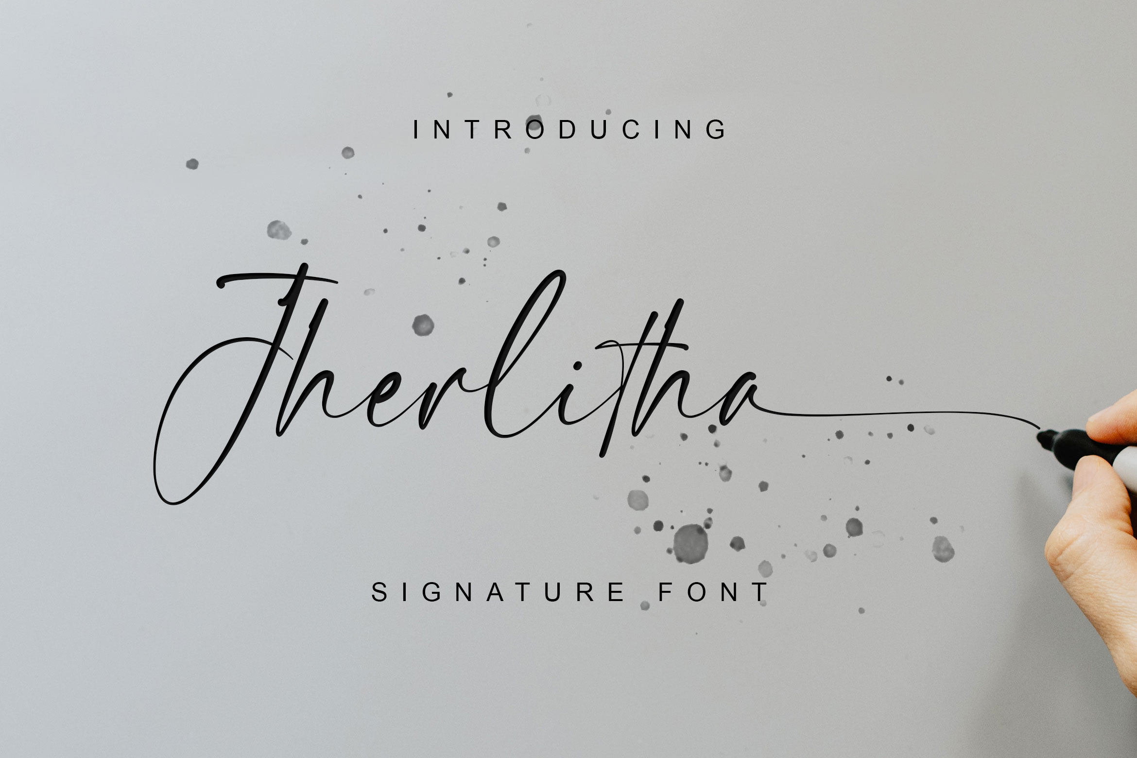Jherlitha Script Font
