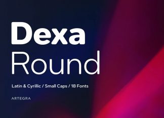 Dexa Round Sans Serif Font
