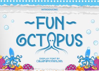 Fun Octopus Display Font