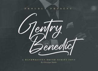 Gentry Benedict Script Font