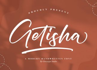 Getisha Script Font