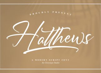 Hatthews Script Font