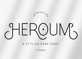 Heroum Sans Serif Font