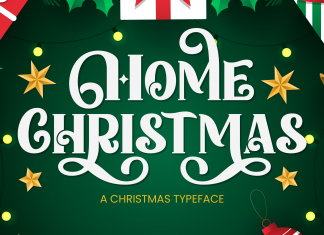 Home Christmas Serif Font