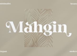 Mahgin Serif Font