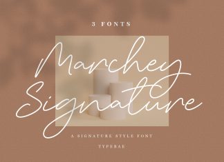 Marchey Signature Script Font