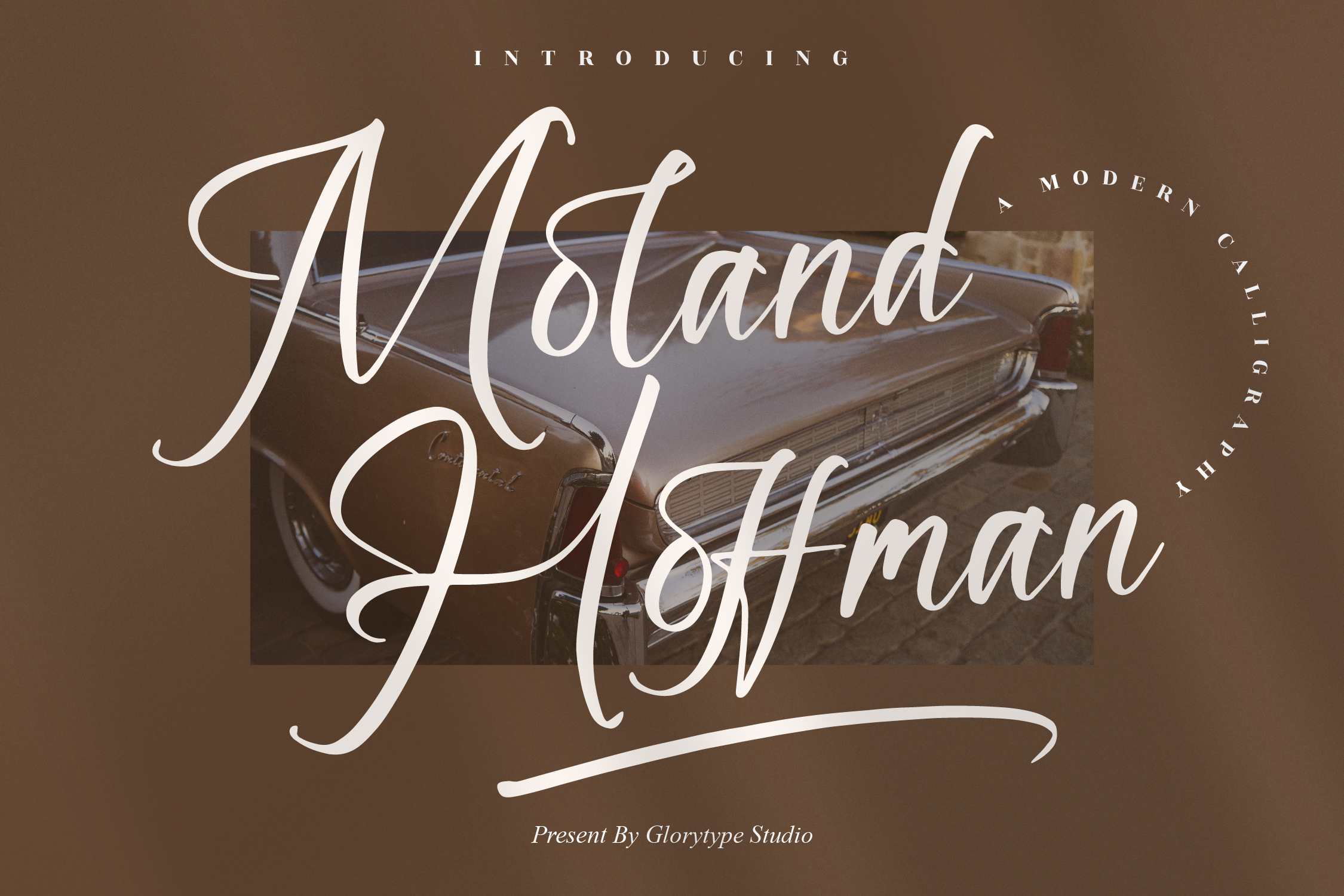 Moland Hoffman Script Font
