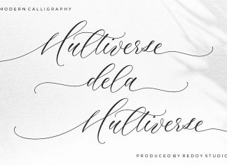 Multiverse Calligraphy Font