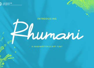 Rhumani Handwritten Font