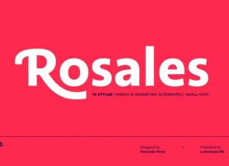 Rosales Sans Serif Font