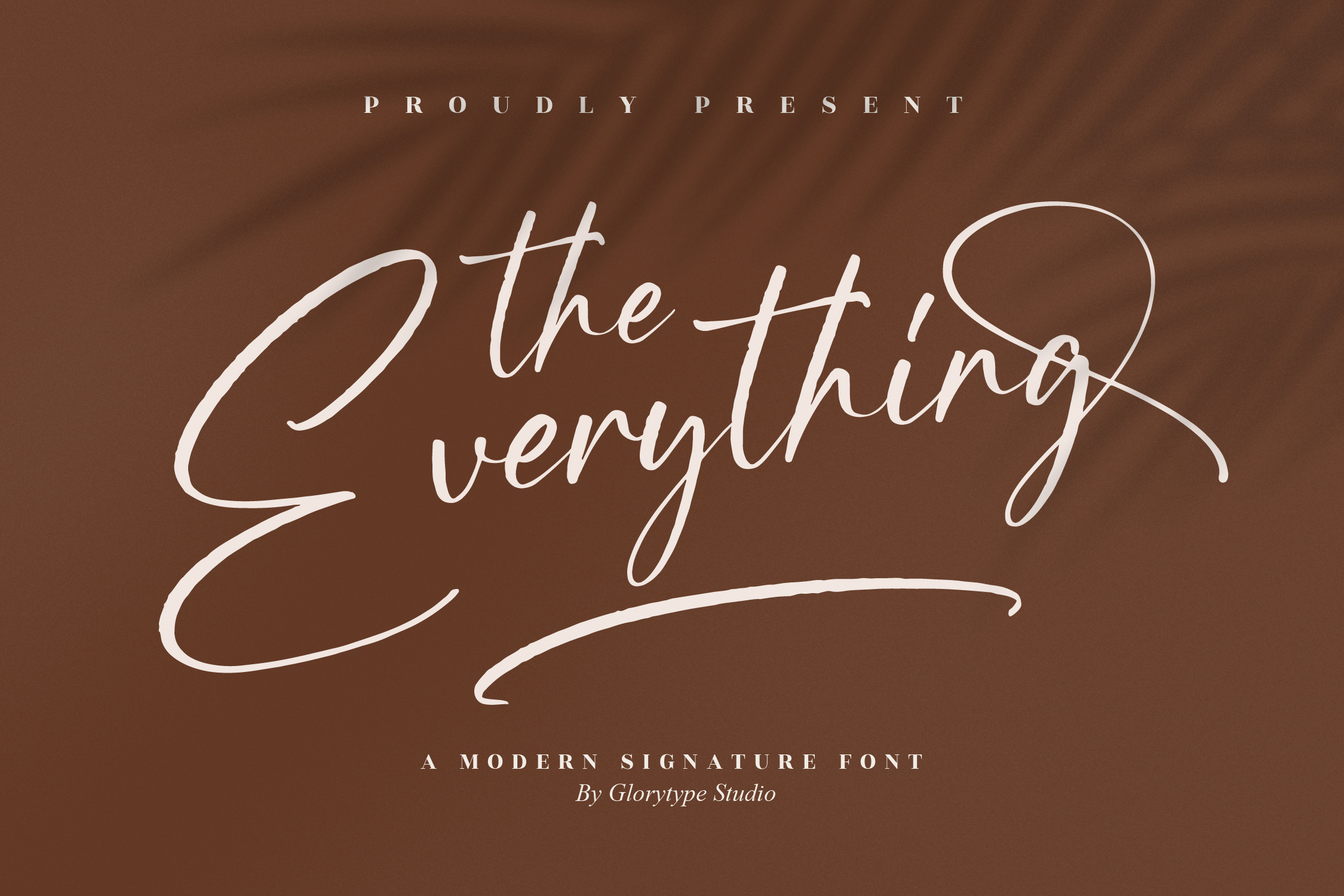 The Everything Script Font