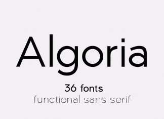 Algoria Sans Serif Font