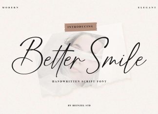 Better Smile Script Font