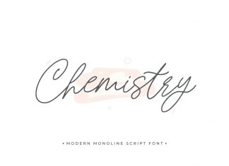 Chemistry Handwritten Font