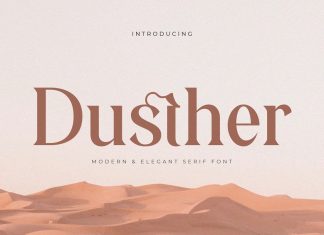 Dusther Serif Font