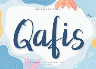 Qafis Script Font