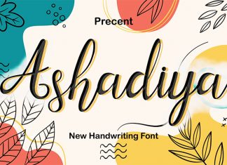 Ashadiya Script Font