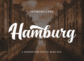 Hamburg Script Font