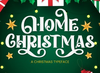 Home Christmas Serif Font