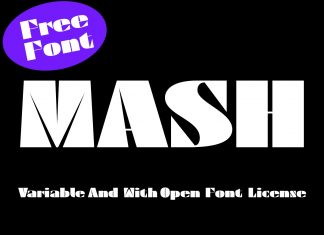 MASH Display Font