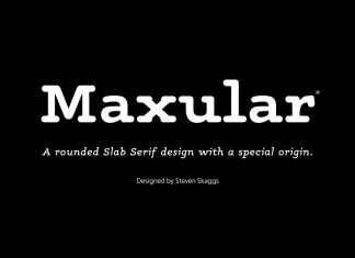 Maxular Slab Serif Font