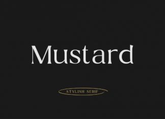 Mustard Serif Font