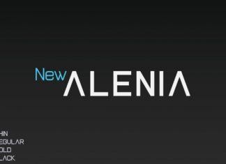 New Alenia Sans Serif Font