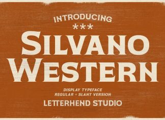 Silvano Western Serif Font