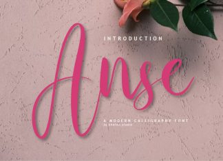 Anse Script Font