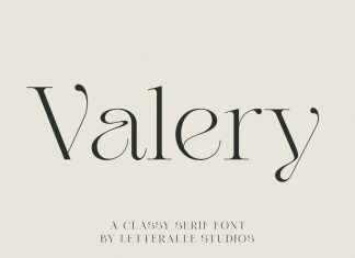 Valery Serif Font