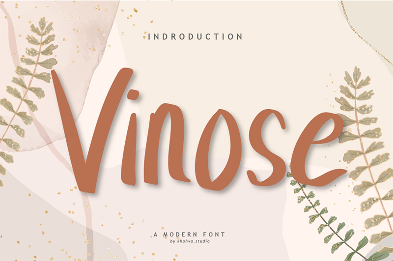 Vinose Script Font