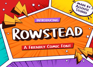Rowstead Display Font