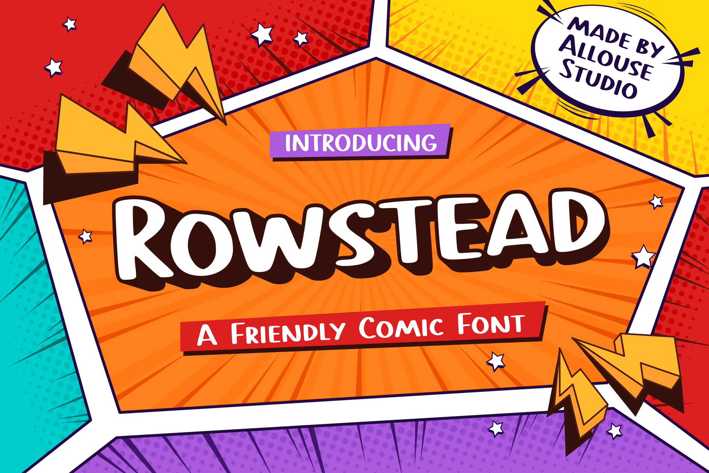 Rowstead Display Font