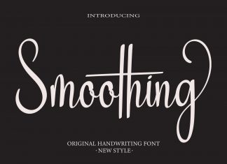 Smoothing Script Font